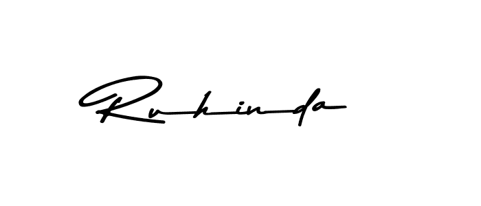 Also You can easily find your signature by using the search form. We will create Ruhinda name handwritten signature images for you free of cost using Asem Kandis PERSONAL USE sign style. Ruhinda signature style 9 images and pictures png