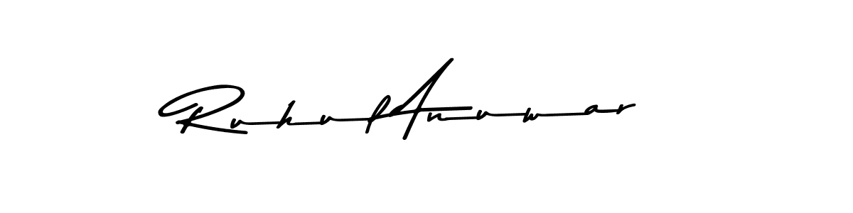 Similarly Asem Kandis PERSONAL USE is the best handwritten signature design. Signature creator online .You can use it as an online autograph creator for name Ruhul Anuwar. Ruhul Anuwar signature style 9 images and pictures png