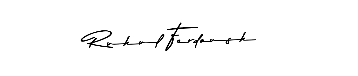 Ruhul Ferdoush stylish signature style. Best Handwritten Sign (Asem Kandis PERSONAL USE) for my name. Handwritten Signature Collection Ideas for my name Ruhul Ferdoush. Ruhul Ferdoush signature style 9 images and pictures png