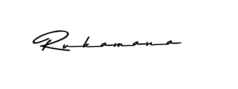 Also we have Rukamana name is the best signature style. Create professional handwritten signature collection using Asem Kandis PERSONAL USE autograph style. Rukamana signature style 9 images and pictures png