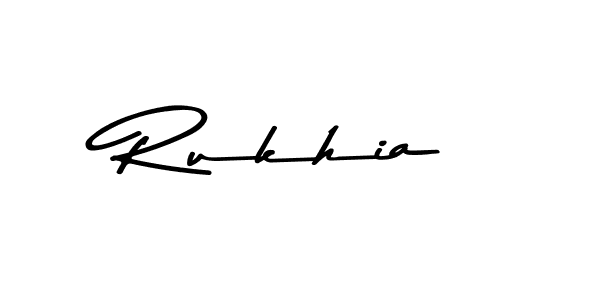 Here are the top 10 professional signature styles for the name Rukhia. These are the best autograph styles you can use for your name. Rukhia signature style 9 images and pictures png