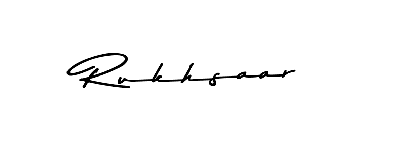 Use a signature maker to create a handwritten signature online. With this signature software, you can design (Asem Kandis PERSONAL USE) your own signature for name Rukhsaar. Rukhsaar signature style 9 images and pictures png