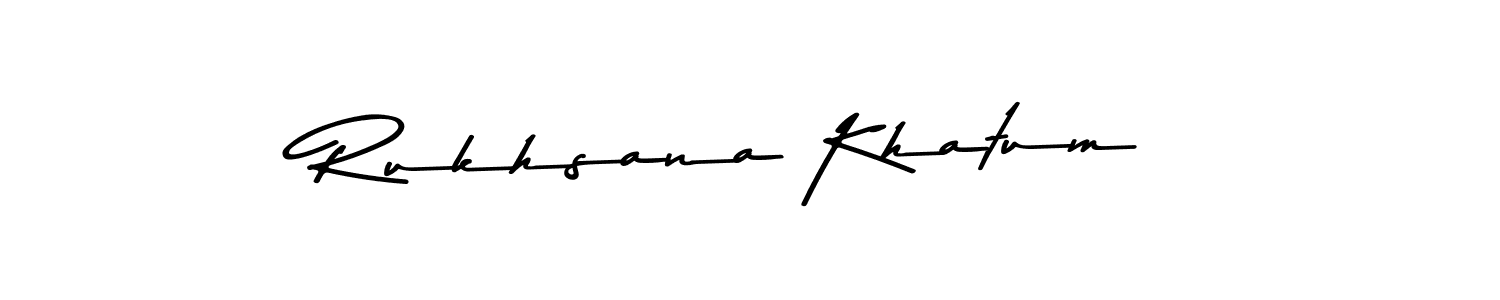 Make a beautiful signature design for name Rukhsana Khatum. Use this online signature maker to create a handwritten signature for free. Rukhsana Khatum signature style 9 images and pictures png