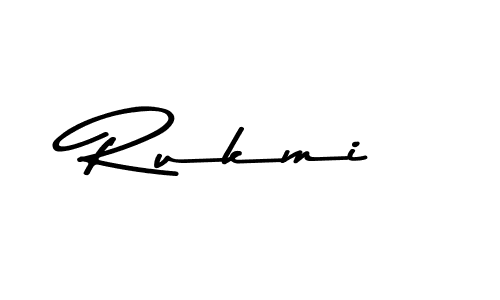 Rukmi stylish signature style. Best Handwritten Sign (Asem Kandis PERSONAL USE) for my name. Handwritten Signature Collection Ideas for my name Rukmi. Rukmi signature style 9 images and pictures png