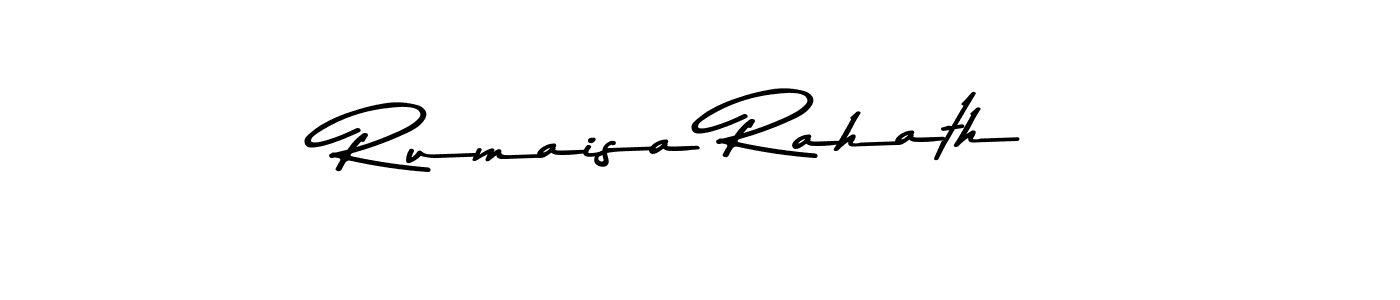 How to make Rumaisa Rahath signature? Asem Kandis PERSONAL USE is a professional autograph style. Create handwritten signature for Rumaisa Rahath name. Rumaisa Rahath signature style 9 images and pictures png