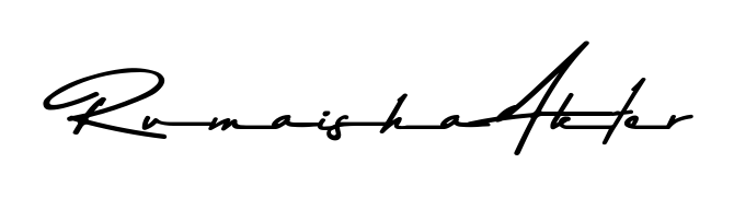 Looking for an artistic signature for Rumaisha Akter? The Asem Kandis PERSONAL USE calligraphy style gives a sophisticated flow suitable for business cards and emails. Rumaisha Akter signature style 9 images and pictures png