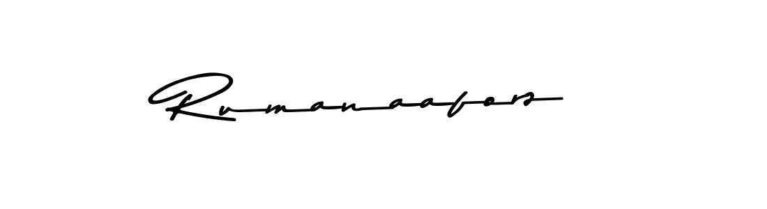 Also You can easily find your signature by using the search form. We will create Rumanaaforz name handwritten signature images for you free of cost using Asem Kandis PERSONAL USE sign style. Rumanaaforz signature style 9 images and pictures png