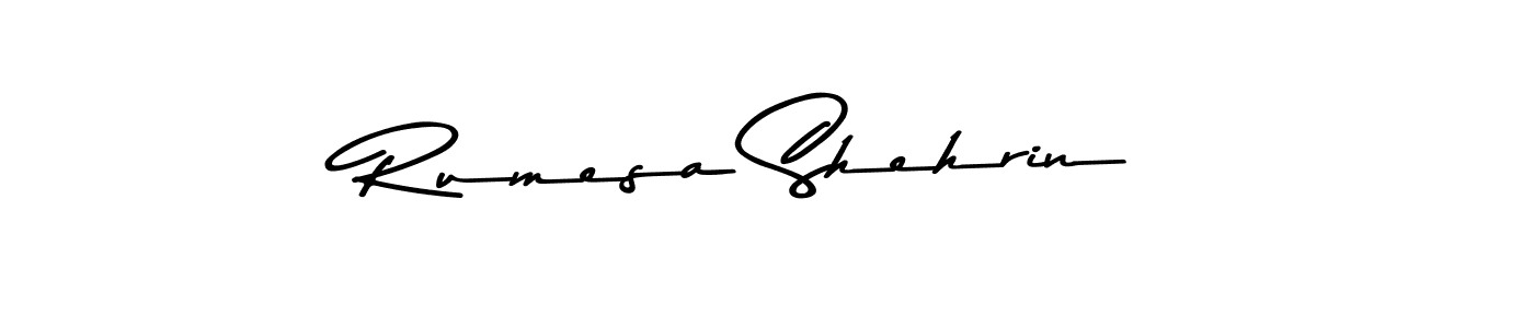 Make a short Rumesa Shehrin signature style. Manage your documents anywhere anytime using Asem Kandis PERSONAL USE. Create and add eSignatures, submit forms, share and send files easily. Rumesa Shehrin signature style 9 images and pictures png