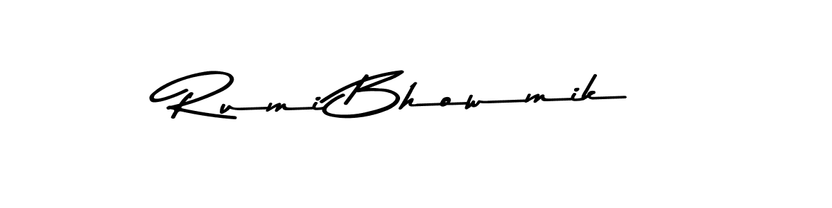 if you are searching for the best signature style for your name Rumi Bhowmik. so please give up your signature search. here we have designed multiple signature styles  using Asem Kandis PERSONAL USE. Rumi Bhowmik signature style 9 images and pictures png