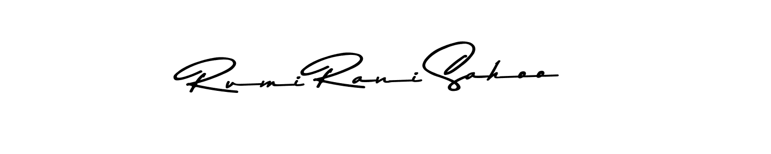 if you are searching for the best signature style for your name Rumi Rani Sahoo. so please give up your signature search. here we have designed multiple signature styles  using Asem Kandis PERSONAL USE. Rumi Rani Sahoo signature style 9 images and pictures png