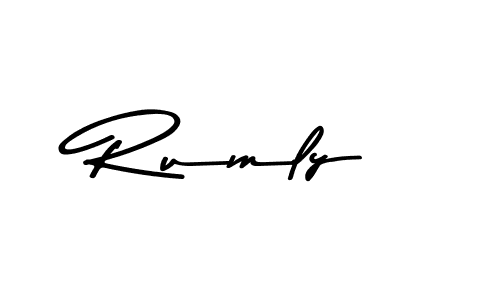 You should practise on your own different ways (Asem Kandis PERSONAL USE) to write your name (Rumly) in signature. don't let someone else do it for you. Rumly signature style 9 images and pictures png