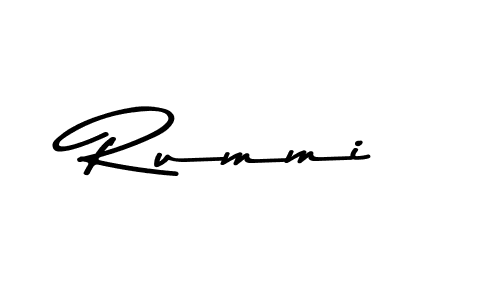 Rummi stylish signature style. Best Handwritten Sign (Asem Kandis PERSONAL USE) for my name. Handwritten Signature Collection Ideas for my name Rummi. Rummi signature style 9 images and pictures png