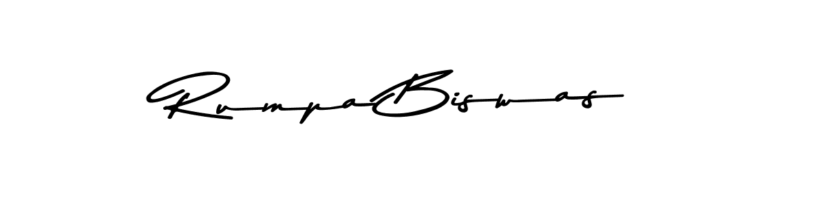 Asem Kandis PERSONAL USE is a professional signature style that is perfect for those who want to add a touch of class to their signature. It is also a great choice for those who want to make their signature more unique. Get Rumpa Biswas name to fancy signature for free. Rumpa Biswas signature style 9 images and pictures png