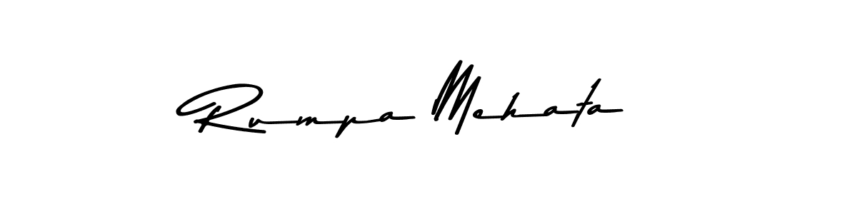 You can use this online signature creator to create a handwritten signature for the name Rumpa Mehata. This is the best online autograph maker. Rumpa Mehata signature style 9 images and pictures png