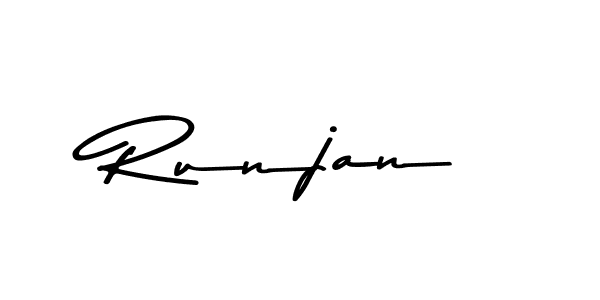 Similarly Asem Kandis PERSONAL USE is the best handwritten signature design. Signature creator online .You can use it as an online autograph creator for name Runjan. Runjan signature style 9 images and pictures png