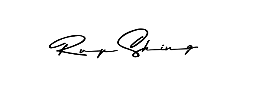 Make a beautiful signature design for name Rup Shing. With this signature (Asem Kandis PERSONAL USE) style, you can create a handwritten signature for free. Rup Shing signature style 9 images and pictures png
