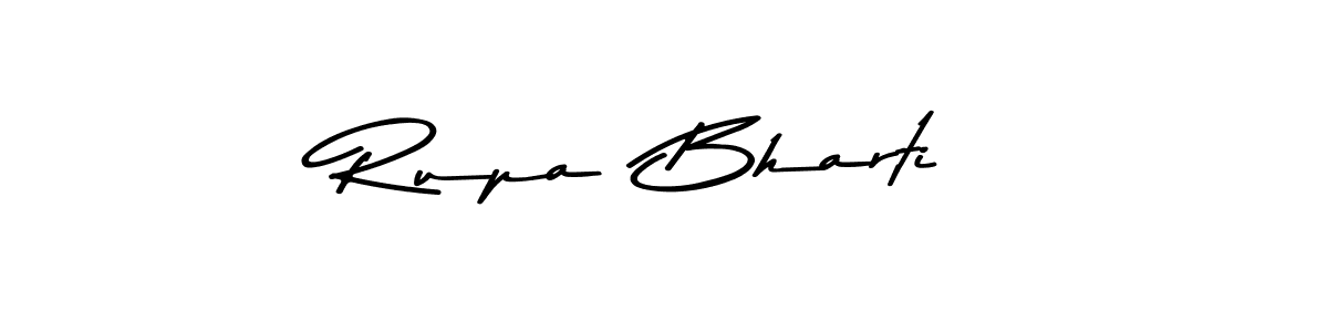 Design your own signature with our free online signature maker. With this signature software, you can create a handwritten (Asem Kandis PERSONAL USE) signature for name Rupa  Bharti. Rupa  Bharti signature style 9 images and pictures png