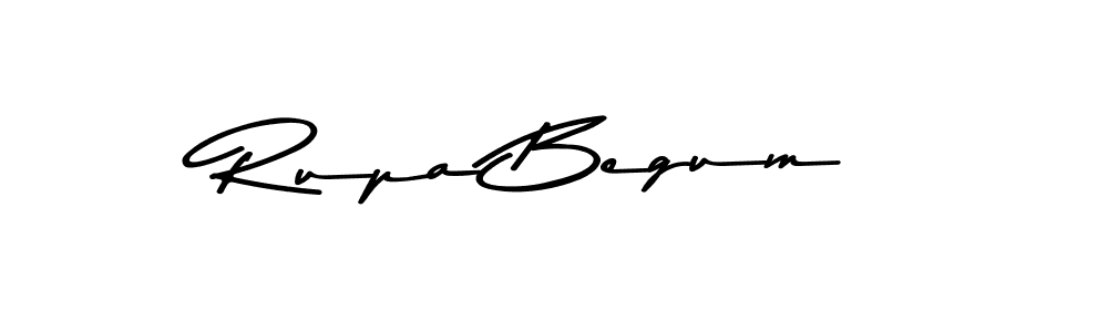 Design your own signature with our free online signature maker. With this signature software, you can create a handwritten (Asem Kandis PERSONAL USE) signature for name Rupa Begum. Rupa Begum signature style 9 images and pictures png