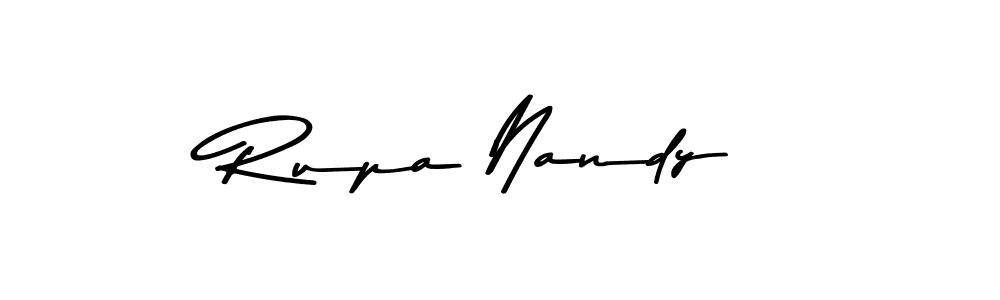 Use a signature maker to create a handwritten signature online. With this signature software, you can design (Asem Kandis PERSONAL USE) your own signature for name Rupa Nandy. Rupa Nandy signature style 9 images and pictures png