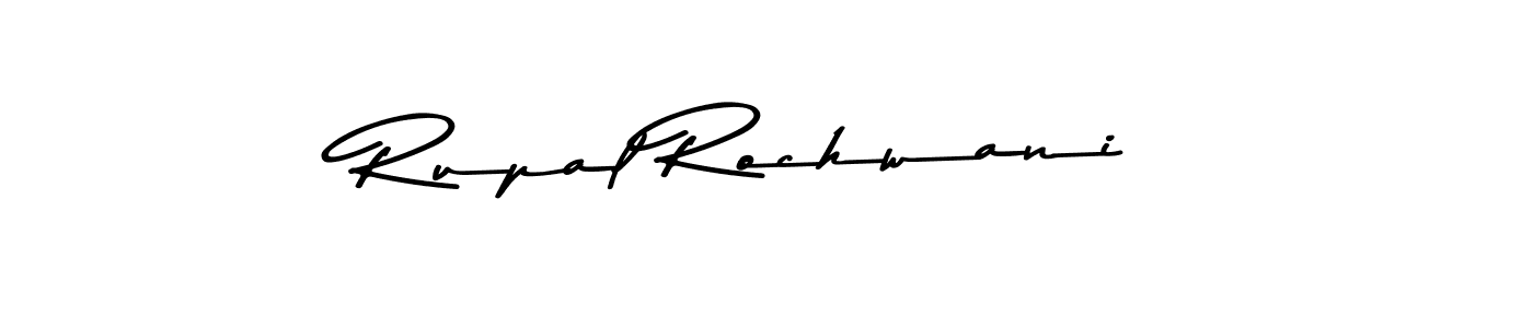 This is the best signature style for the Rupal Rochwani name. Also you like these signature font (Asem Kandis PERSONAL USE). Mix name signature. Rupal Rochwani signature style 9 images and pictures png