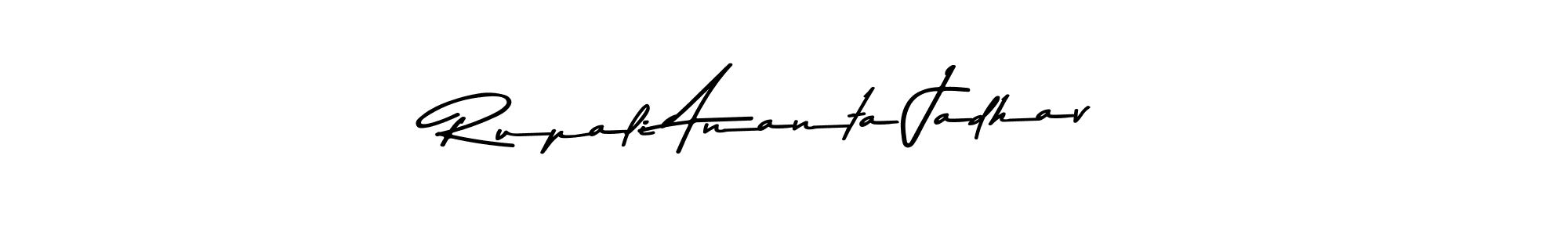 The best way (Asem Kandis PERSONAL USE) to make a short signature is to pick only two or three words in your name. The name Rupali Ananta Jadhav include a total of six letters. For converting this name. Rupali Ananta Jadhav signature style 9 images and pictures png
