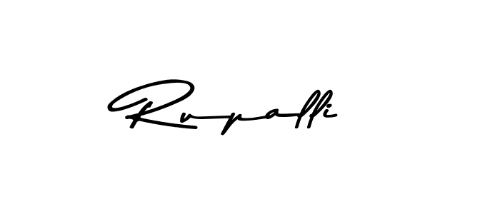 Rupalli stylish signature style. Best Handwritten Sign (Asem Kandis PERSONAL USE) for my name. Handwritten Signature Collection Ideas for my name Rupalli. Rupalli signature style 9 images and pictures png