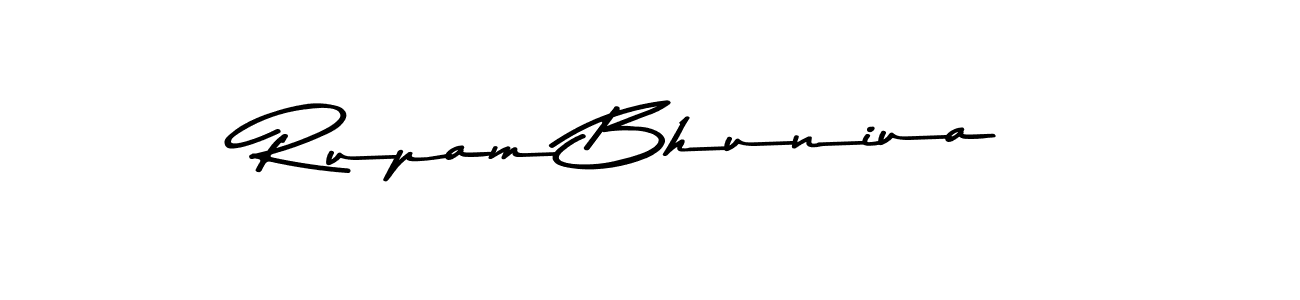 Design your own signature with our free online signature maker. With this signature software, you can create a handwritten (Asem Kandis PERSONAL USE) signature for name Rupam Bhuniua. Rupam Bhuniua signature style 9 images and pictures png