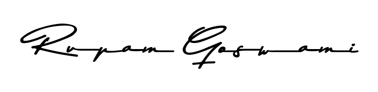 Style your name Rupam Goswami with confidence using Asem Kandis PERSONAL USE signature design. Simple, elegant, and ready for immediate document use. Rupam Goswami signature style 9 images and pictures png
