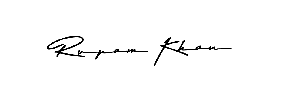 You should practise on your own different ways (Asem Kandis PERSONAL USE) to write your name (Rupam Khan) in signature. don't let someone else do it for you. Rupam Khan signature style 9 images and pictures png