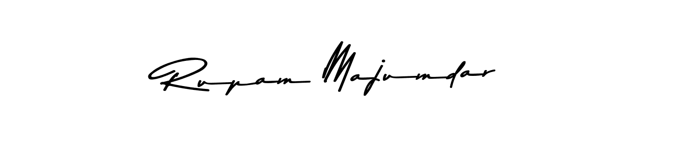 You should practise on your own different ways (Asem Kandis PERSONAL USE) to write your name (Rupam Majumdar) in signature. don't let someone else do it for you. Rupam Majumdar signature style 9 images and pictures png