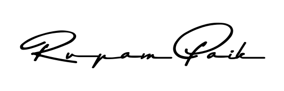 Get an exclusive digital autograph for Rupam Paik. The Asem Kandis PERSONAL USE typeface captures the charm of real penmanship on paper. Rupam Paik signature style 9 images and pictures png