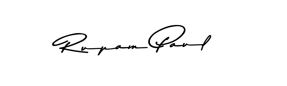 Make a short Rupam Paul signature style. Manage your documents anywhere anytime using Asem Kandis PERSONAL USE. Create and add eSignatures, submit forms, share and send files easily. Rupam Paul signature style 9 images and pictures png