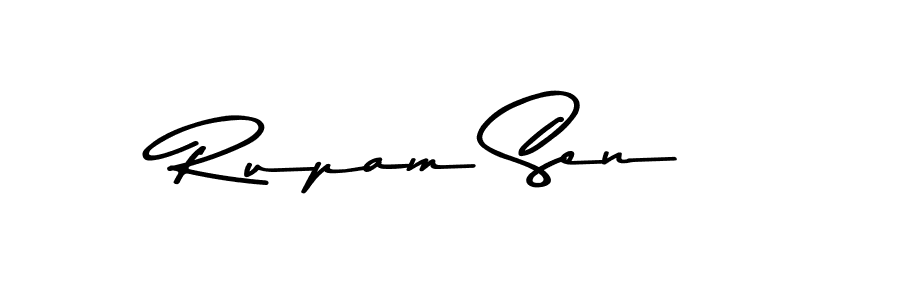 Rupam Sen stylish signature style. Best Handwritten Sign (Asem Kandis PERSONAL USE) for my name. Handwritten Signature Collection Ideas for my name Rupam Sen. Rupam Sen signature style 9 images and pictures png