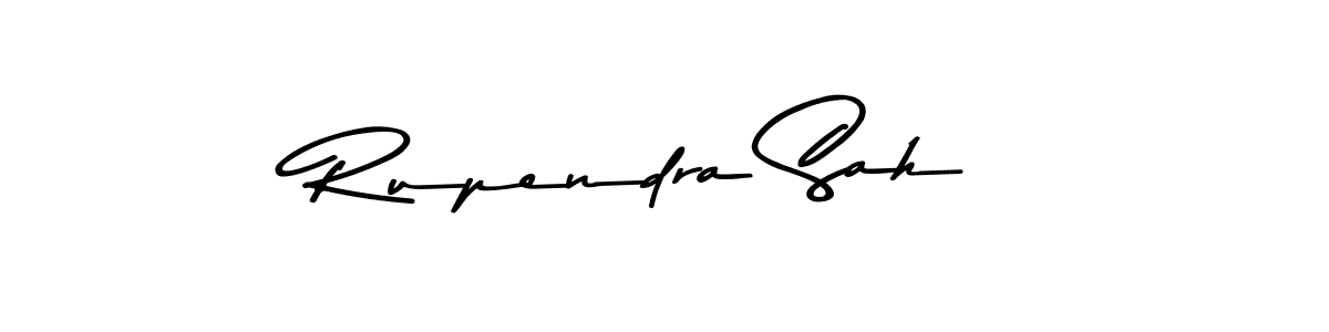 Design your own signature with our free online signature maker. With this signature software, you can create a handwritten (Asem Kandis PERSONAL USE) signature for name Rupendra Sah. Rupendra Sah signature style 9 images and pictures png