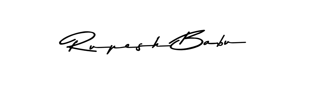 This is the best signature style for the Rupesh Babu name. Also you like these signature font (Asem Kandis PERSONAL USE). Mix name signature. Rupesh Babu signature style 9 images and pictures png