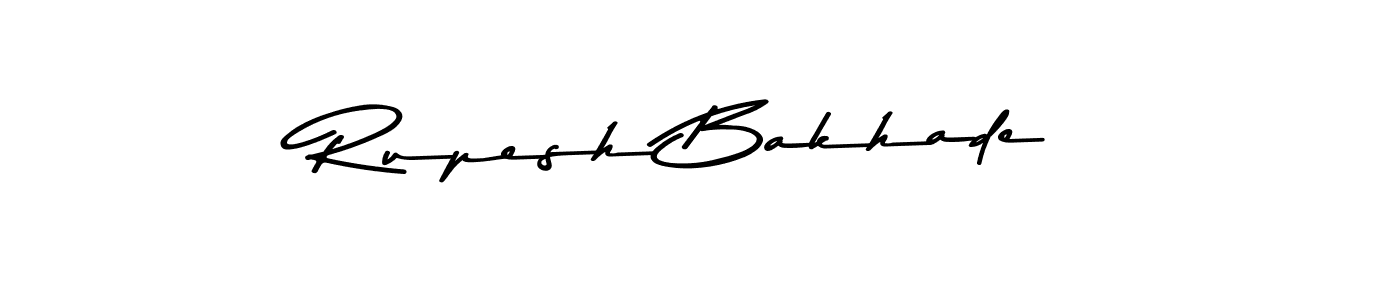 Asem Kandis PERSONAL USE is a professional signature style that is perfect for those who want to add a touch of class to their signature. It is also a great choice for those who want to make their signature more unique. Get Rupesh Bakhade name to fancy signature for free. Rupesh Bakhade signature style 9 images and pictures png