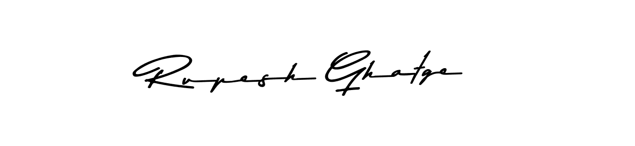 Also You can easily find your signature by using the search form. We will create Rupesh Ghatge name handwritten signature images for you free of cost using Asem Kandis PERSONAL USE sign style. Rupesh Ghatge signature style 9 images and pictures png