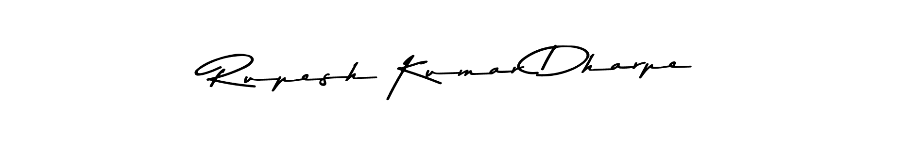 Similarly Asem Kandis PERSONAL USE is the best handwritten signature design. Signature creator online .You can use it as an online autograph creator for name Rupesh Kumar Dharpe. Rupesh Kumar Dharpe signature style 9 images and pictures png
