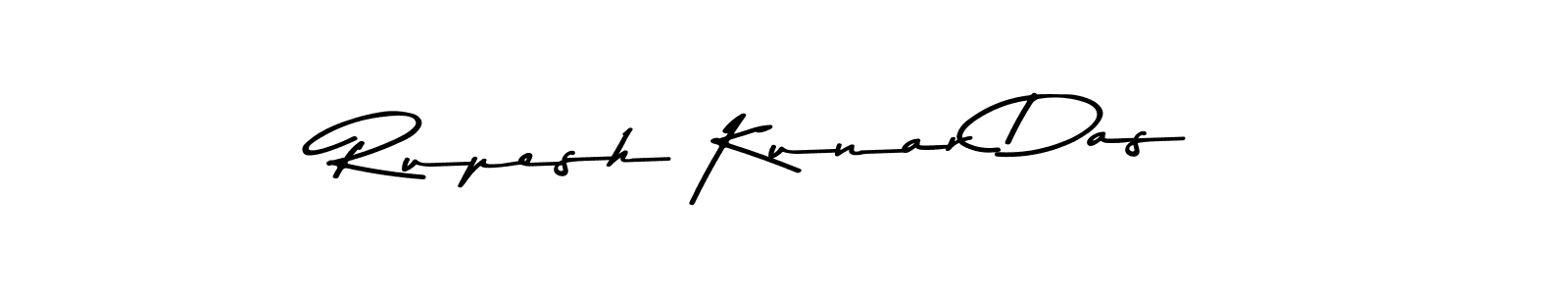 Make a beautiful signature design for name Rupesh Kunar Das. With this signature (Asem Kandis PERSONAL USE) style, you can create a handwritten signature for free. Rupesh Kunar Das signature style 9 images and pictures png