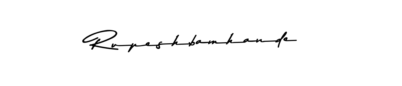 Once you've used our free online signature maker to create your best signature Asem Kandis PERSONAL USE style, it's time to enjoy all of the benefits that Rupeshbamhande name signing documents. Rupeshbamhande signature style 9 images and pictures png