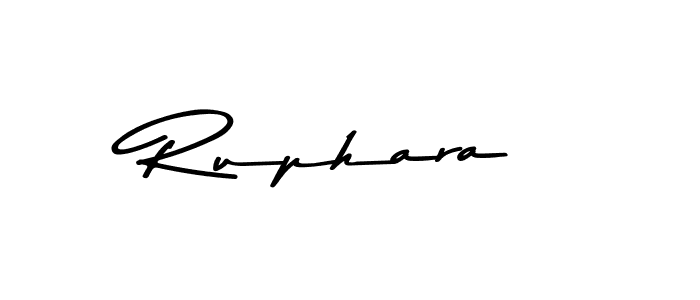 Create a beautiful signature design for name Ruphara. With this signature (Asem Kandis PERSONAL USE) fonts, you can make a handwritten signature for free. Ruphara signature style 9 images and pictures png