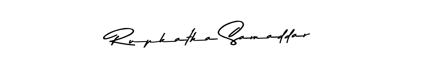 Use a signature maker to create a handwritten signature online. With this signature software, you can design (Asem Kandis PERSONAL USE) your own signature for name Rupkatha Samaddar. Rupkatha Samaddar signature style 9 images and pictures png