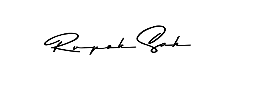 Make a beautiful signature design for name Rupok Sah. Use this online signature maker to create a handwritten signature for free. Rupok Sah signature style 9 images and pictures png