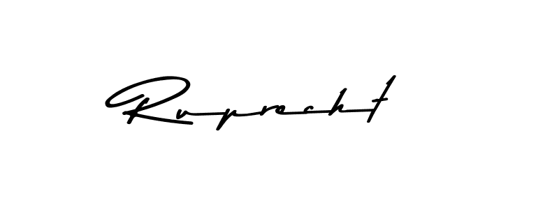 Design your own signature with our free online signature maker. With this signature software, you can create a handwritten (Asem Kandis PERSONAL USE) signature for name Ruprecht. Ruprecht signature style 9 images and pictures png