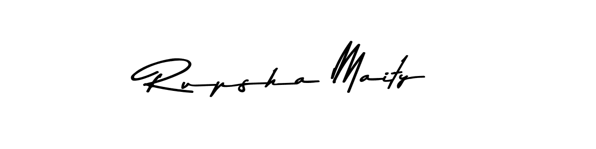 It looks lik you need a new signature style for name Rupsha Maity. Design unique handwritten (Asem Kandis PERSONAL USE) signature with our free signature maker in just a few clicks. Rupsha Maity signature style 9 images and pictures png