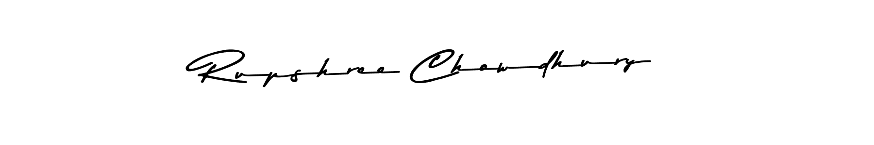 Design your own signature with our free online signature maker. With this signature software, you can create a handwritten (Asem Kandis PERSONAL USE) signature for name Rupshree Chowdhury. Rupshree Chowdhury signature style 9 images and pictures png