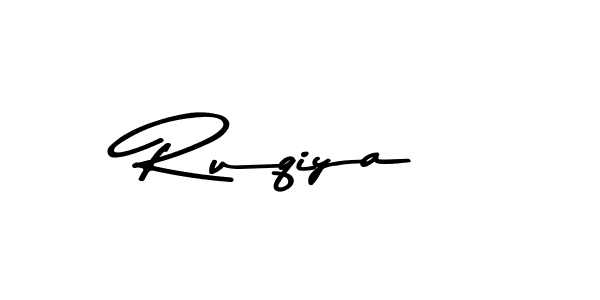 Also You can easily find your signature by using the search form. We will create Ruqiya name handwritten signature images for you free of cost using Asem Kandis PERSONAL USE sign style. Ruqiya signature style 9 images and pictures png