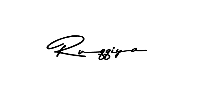 Use a signature maker to create a handwritten signature online. With this signature software, you can design (Asem Kandis PERSONAL USE) your own signature for name Ruqqiya. Ruqqiya signature style 9 images and pictures png