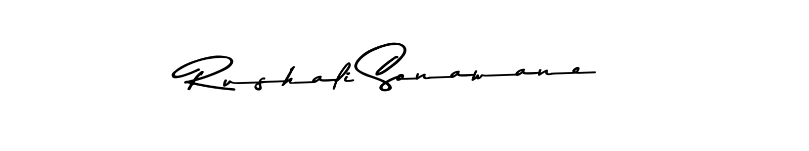 How to make Rushali Sonawane signature? Asem Kandis PERSONAL USE is a professional autograph style. Create handwritten signature for Rushali Sonawane name. Rushali Sonawane signature style 9 images and pictures png