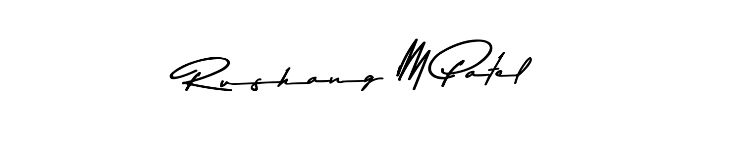 Here are the top 10 professional signature styles for the name Rushang M Patel. These are the best autograph styles you can use for your name. Rushang M Patel signature style 9 images and pictures png